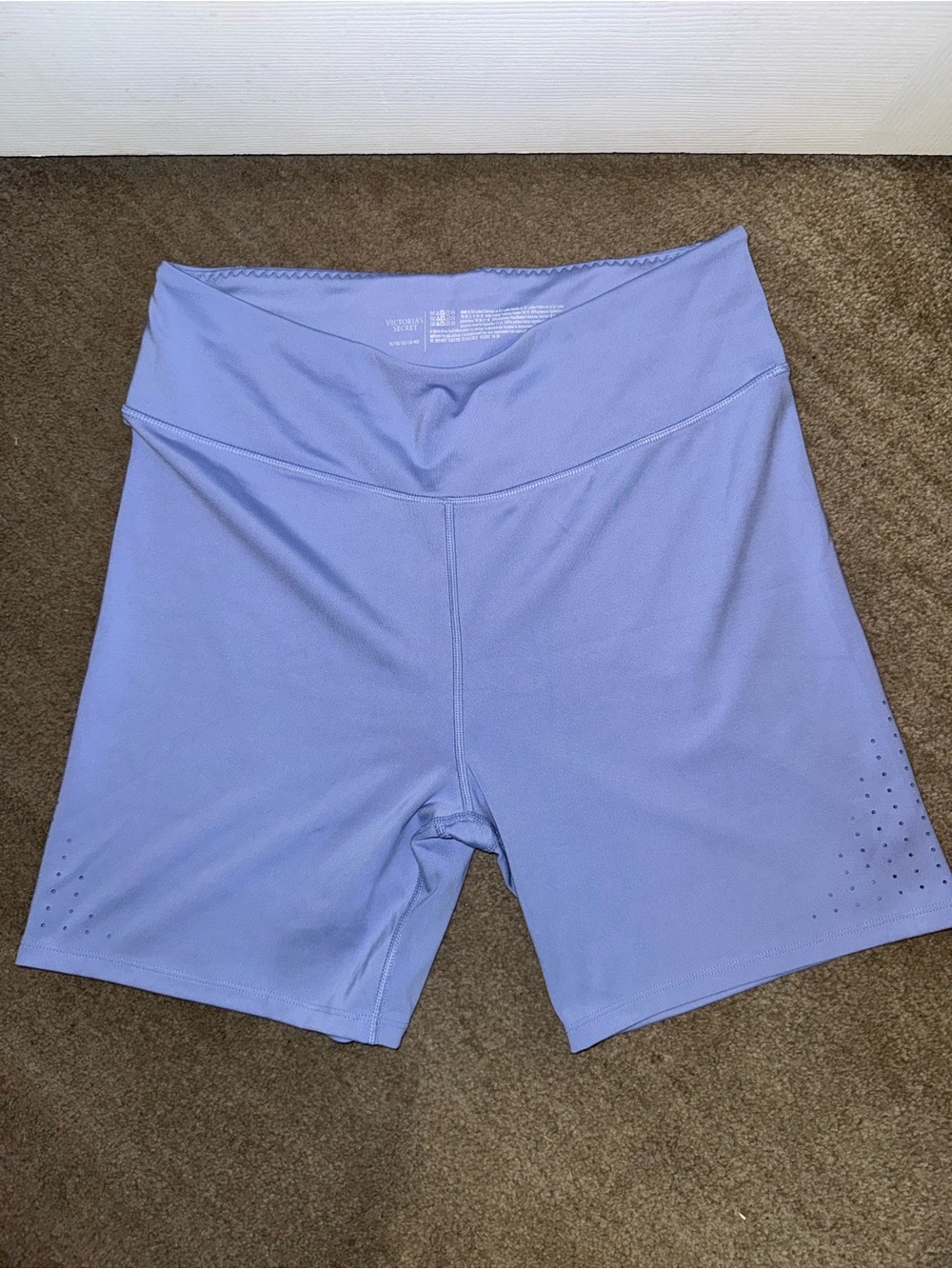 Victoria's Secret Lavender High-Waist Bike Shorts